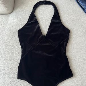 Black sheer body suit. From Guess size small